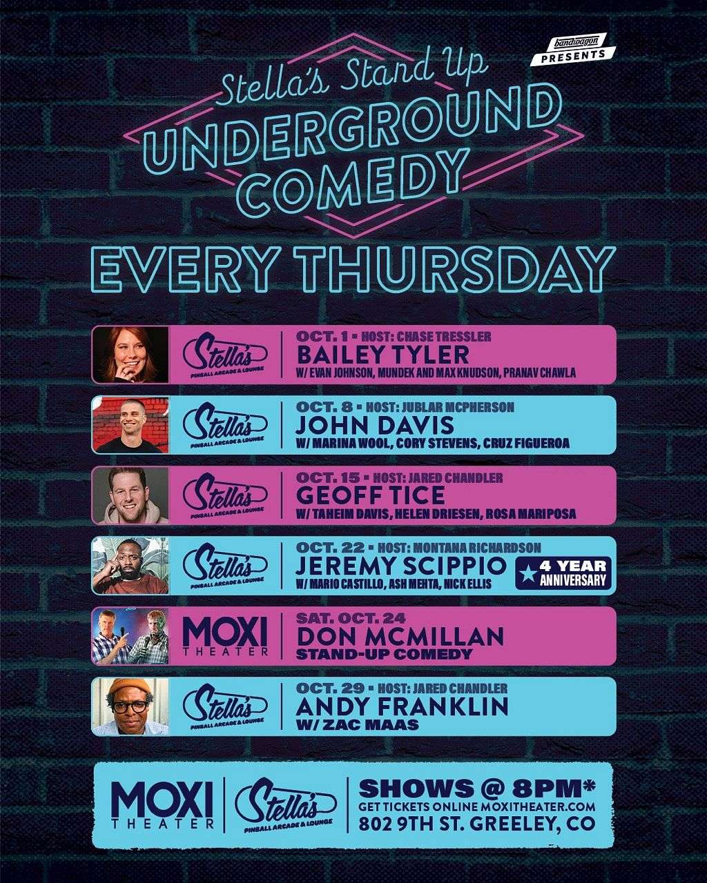 Stella's Underground Comedy (4 Year Anniversary): Jeremy Scippio