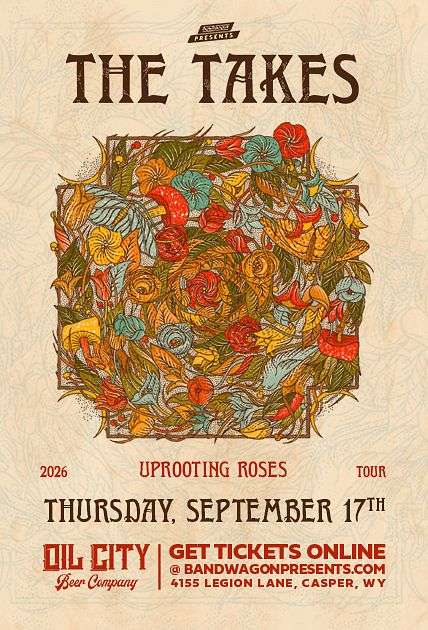 The Takes - Uprooting Roses Tour at Oil City Beer Company (Casper, WY)