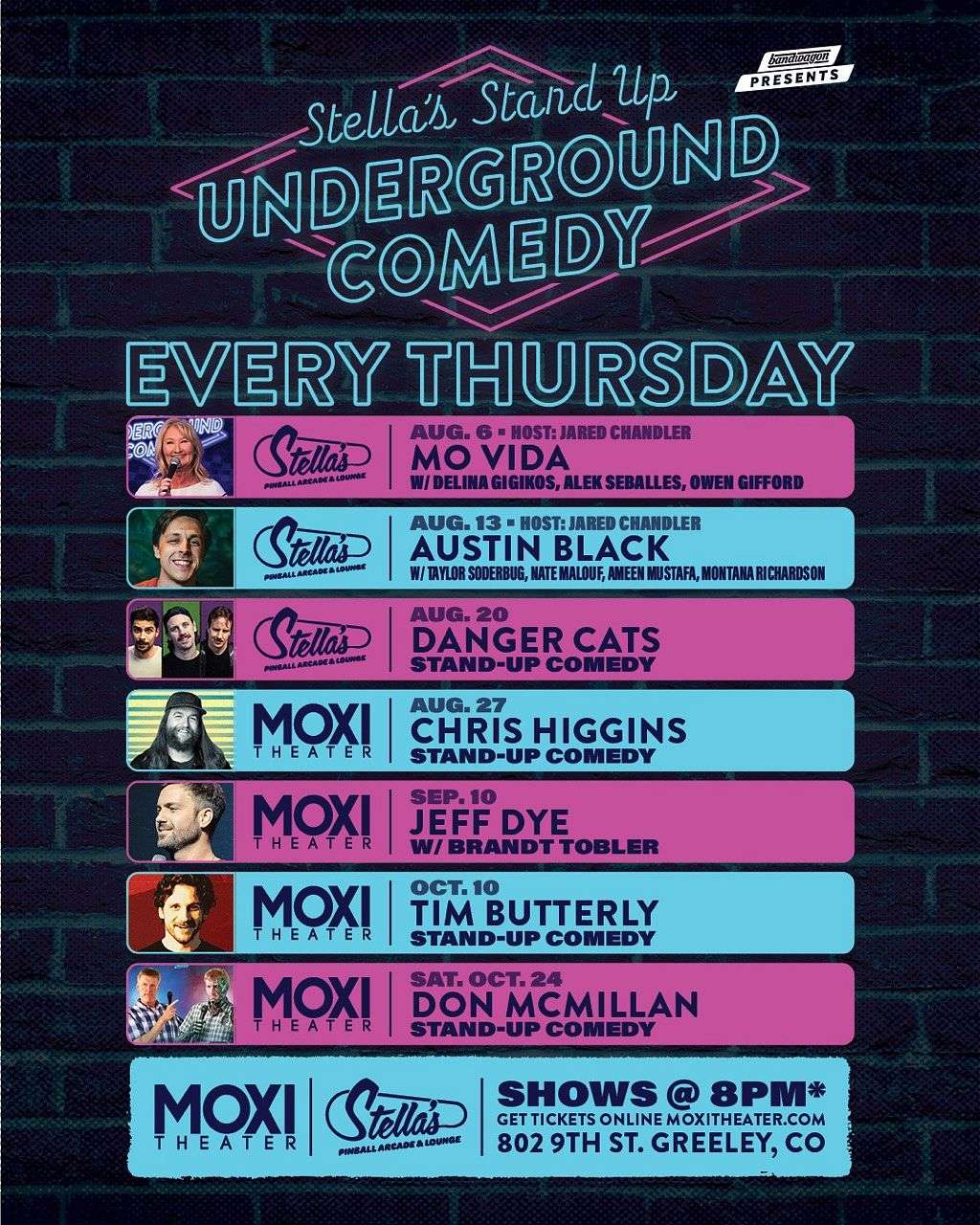 Stella's Underground Comedy: Mo Vida, Delina Gigikos