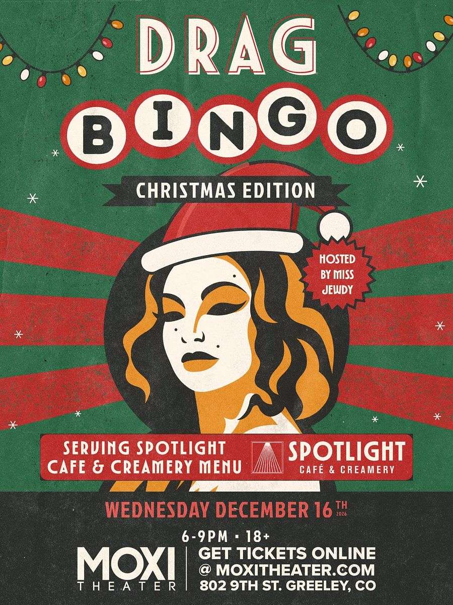 Drag Bingo at Moxi Theater: Christmas Edition