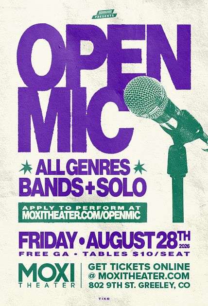Open Mic at Moxi Theater